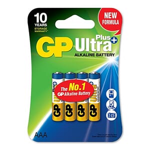 BATTERI AA / LR6 ULTRA PLUS GP